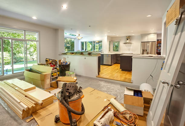 Professional Kitchen Flooring technician working in McKinney, TX